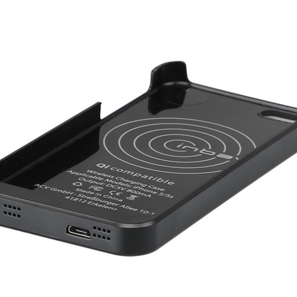 Inbay® Ladeschale für iPhone 5/5S schwarz