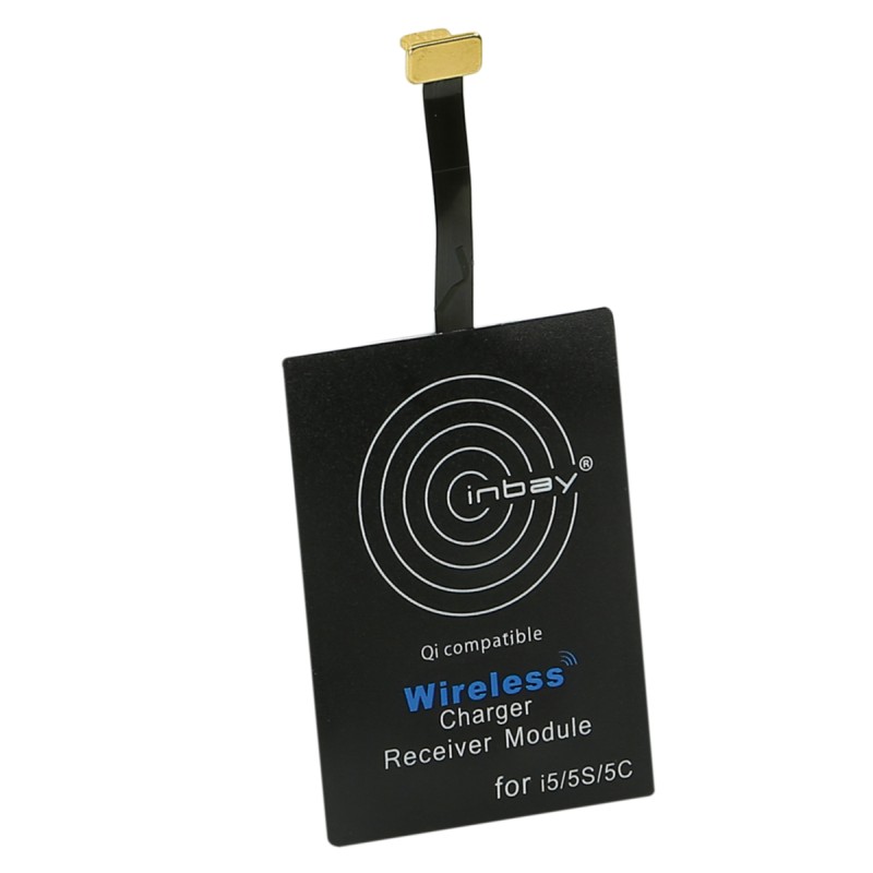 Inbay® Induktiver Qi-Ladeempfänger iPhone 5/5S/5C/6/6S/6+/7