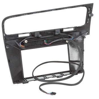 2-DIN RB VW Golf 7 Klavierlack / schwarz