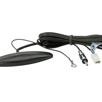 Glasklebeantenne AM/FM DIN(m) 12V extern