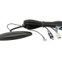 Glasklebeantenne AM/FM DIN(m) 12V extern