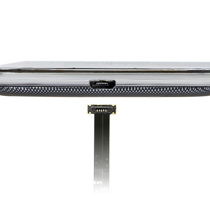 Inbay® Universaler Induktiver Qi-Ladeempfänger Micro USB-Anschluss unten