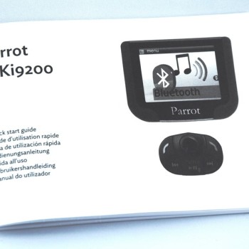 PARROT MKI9200 BEDIENUNGSANLEITUNG