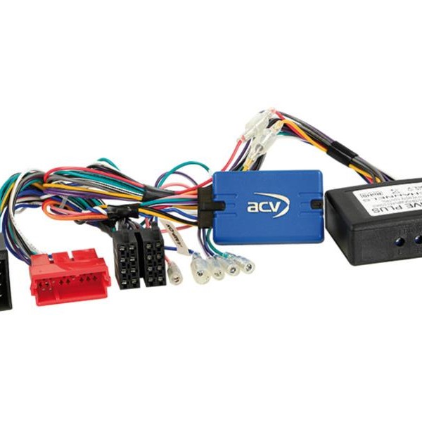 Lenkradfernbedienungsadapter Audi mit CAN-BUS und ISO-Anschluss 