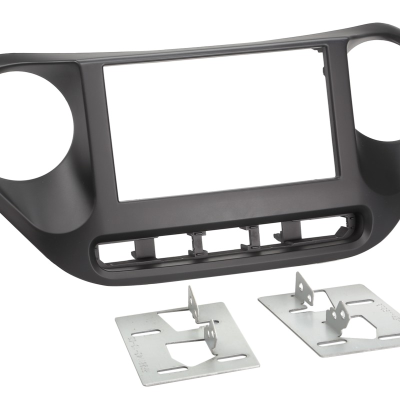 2-DIN Radioblende Hyundai I10 11/2013-12/2019 schwarz