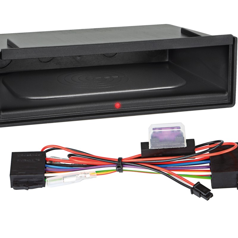 Ablagefach INBAY® für 2-DIN Radioblenden Schraubbefestigung