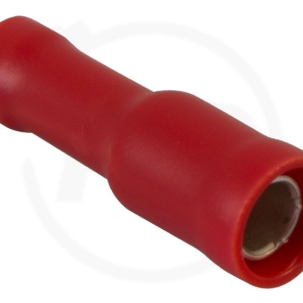 Rundsteckhülsen rot 0.5 - 1.0 mm²