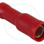 Rundsteckhülsen rot 0.5 - 1.0 mm²