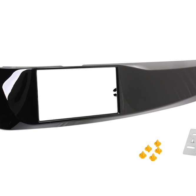 Alfa Romeo Giulietta Doppel DIN Profi Blende Piano Optik schwarz