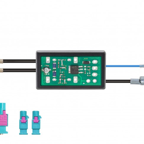 Antennendiversity + Phantomeinspeisung für Fahrzeuge mit 2 FM Antennen