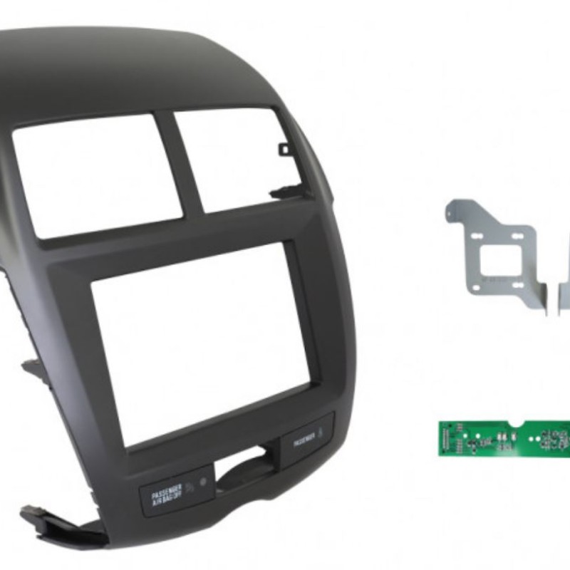 2 Din Mitsubishi ASX RadioBlende Modelle 2010 - 2012