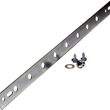 MONTAGEBLECH MIT SCHRAUBEN, 355 X 22 X 1MM