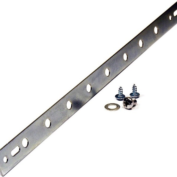 MONTAGEBLECH MIT SCHRAUBEN, 355 X 22 X 1MM