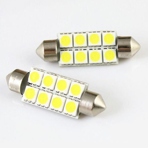 KONTROLL 8SMD LED WEISS 39MM 2.STK