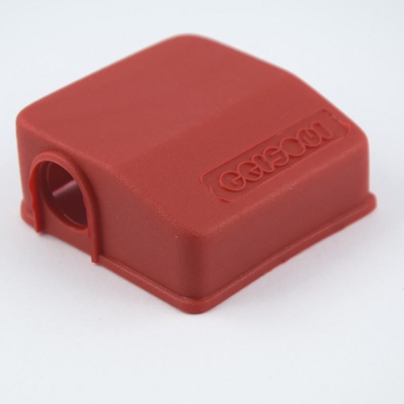 BATTERIEKLEMMEN-SCHUTZ BREIT ROT