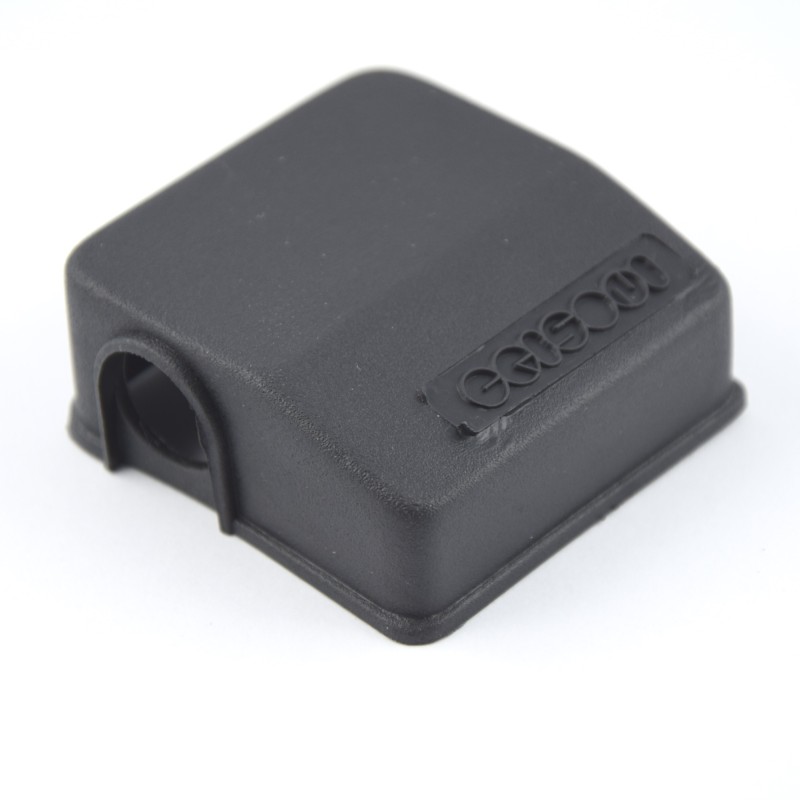 Batterieklemmen-Schutz breit schwarz