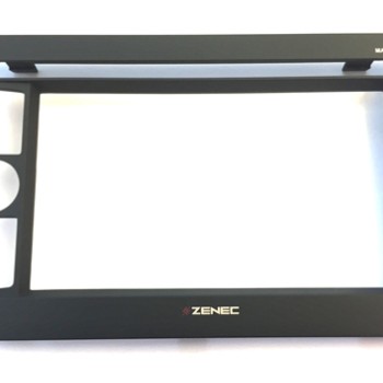 ZENEC Z-N720 Frontplatte matt schwarz