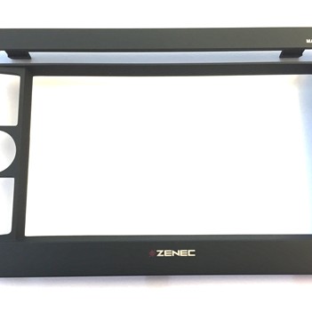 ZENEC Z-N720 Frontplatte matt schwarz