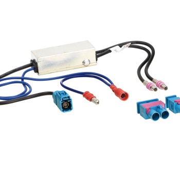 Antennenadapter 1x Fakra > 2x FAKRA Buchse / 1x Doppel Fakra