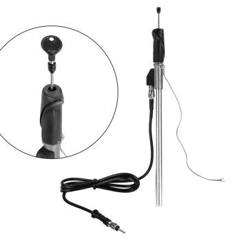 Teleskopantenne AM/FM VW Golf III passiv schwarz