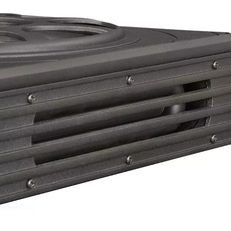 AXTON ATB 20P aktiver Untersitz-Suwoofer mit Passivmembranen