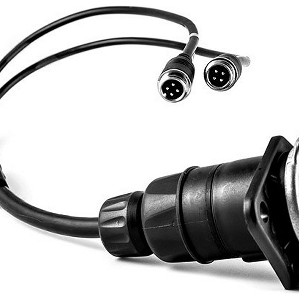 ANSCHLUSSDOSE FÜR 2 KAMERAS HOCHWERTIGE 7-PIN