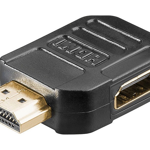 HDMI/HDMI ADAPTER, RECHTWINKLIG
