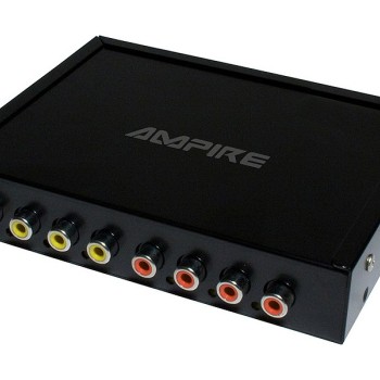 4X Video-Splitter mit 4 Anzeige-Modi Single/Dual/Triple/Quad