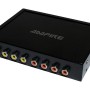 4X Video-Splitter mit 4 Anzeige-Modi Single/Dual/Triple/Quad
