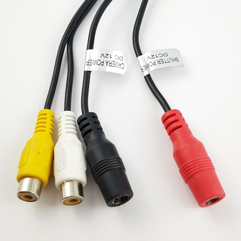 EYESYSTEM 5 PIN M ZU RCA W & DC W1M