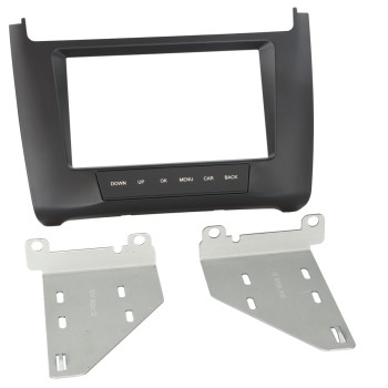 2-DIN Radioblende VW Polo(6R) 2014-2017 schwarz