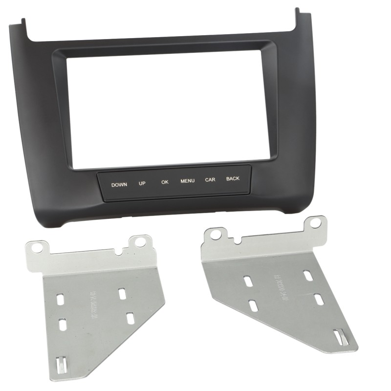 2-DIN Radioblende VW Polo(6R) 2014-2017 schwarz