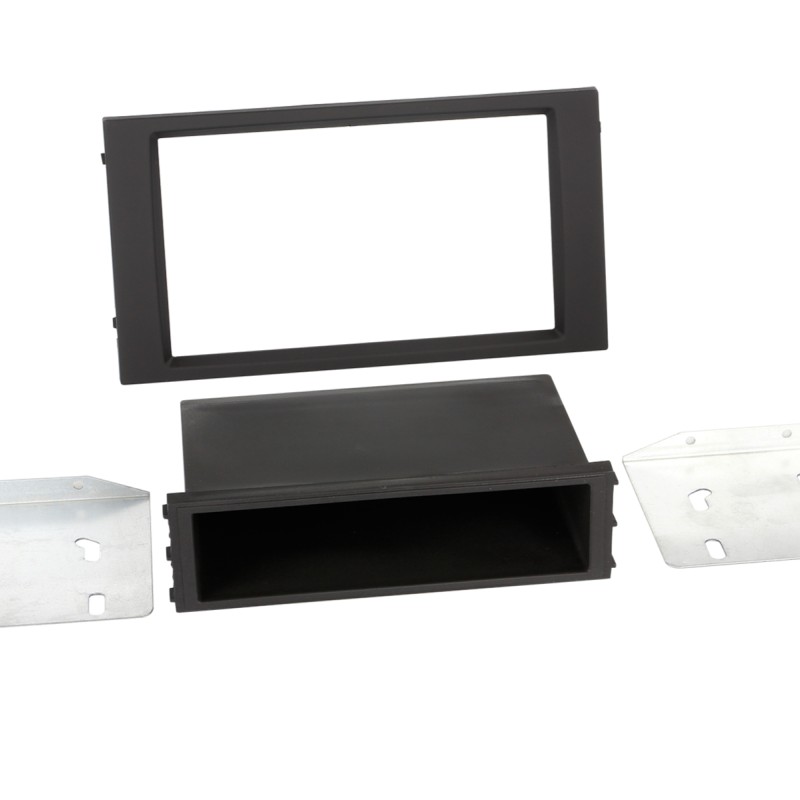 2-DIN RB mit Ablagefach Seat Ibiza / Leon schwarz