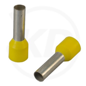 ADERENDHÜLSEN GELB 6.0 MM² (10 STÜCK)