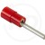 STIFTKABELSCHUHE ROT 0.5 - 1.0 MM²(10 STÜCK)