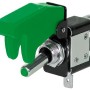 KILL-SWITCH MIT SCHUTZKAPPE UND LED GRÜN