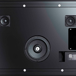 FLAT HIFI SYSTEM MIT WANDBILD MA-3 BLACK