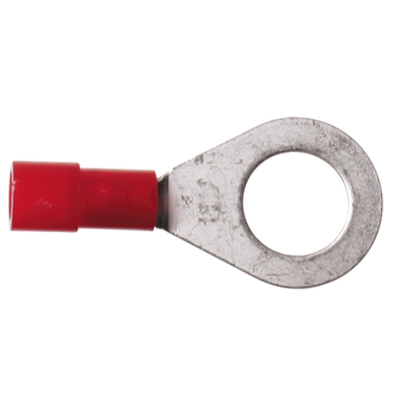 Ringöse rot 0.5 - 1.0 mm² / 6 mm (10 Stück)
