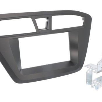 RADIOBLENDE HYUNDAI I20 AB 2015 2DIN SCHWARZ
