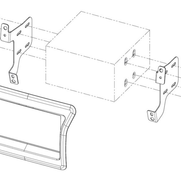 2-DIN RB Renault Master, Nissan NV400, Opel Movano