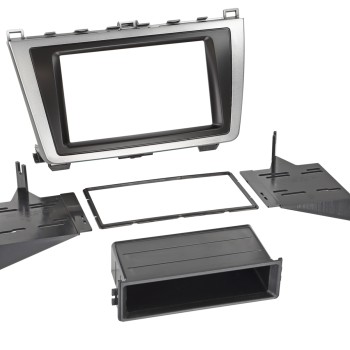 2-DIN RB Mazda 6 2008-2012 schwarz/silber