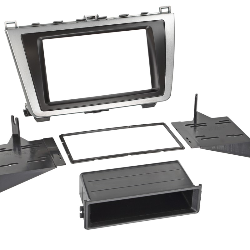 2-DIN RB Mazda 6 2008-2012 schwarz/silber