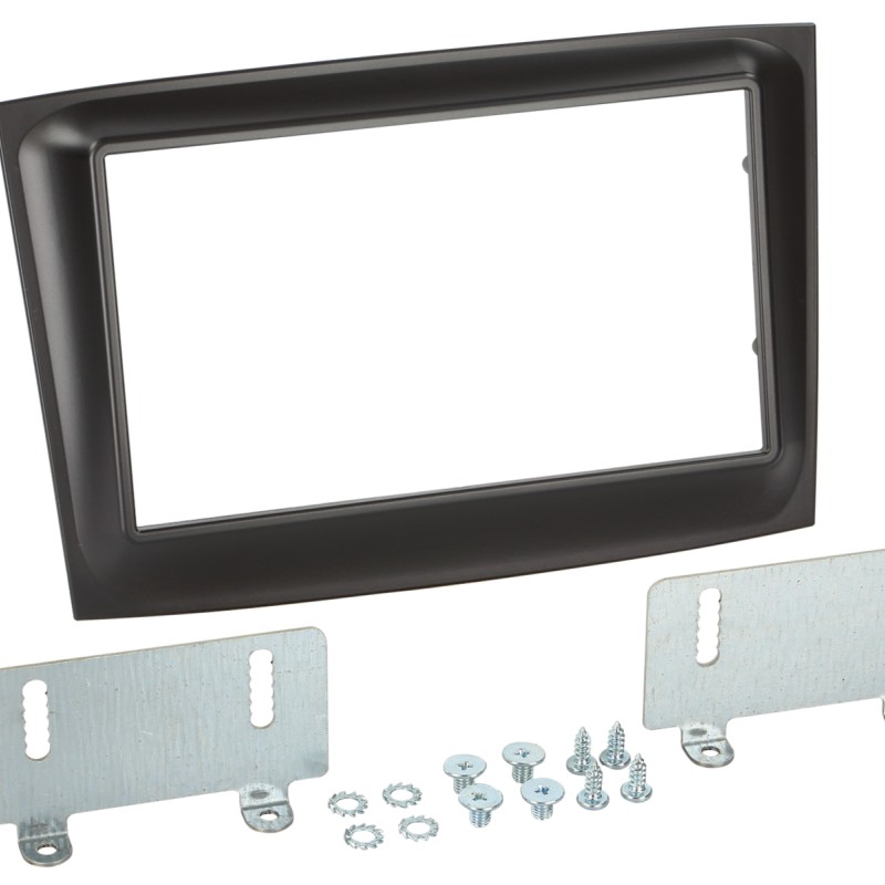 2-DIN RB Fiat Dobló 2015-> > schwarz