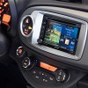 2-DIN Radioblende Toyota Yaris(XP13) 10/2011-08/2014 silber