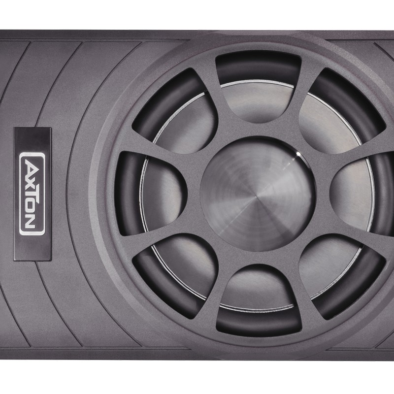 AXTON ATB25P Flat-Aktivsubwoofer 25 cm mit Passivmembran