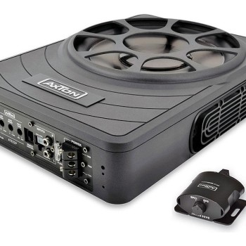 AXTON ATB25P Flat-Aktivsubwoofer 25 cm mit Passivmembran