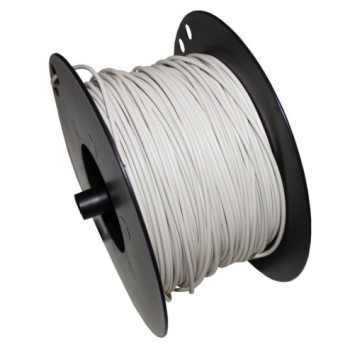 Installationskabel 1mm² weiss 100% Kupfer