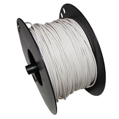 Installationskabel 1mm² weiss 100% Kupfer