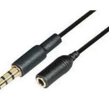 3,5MM KLINKENSTECKER 10CM SCHWARZ