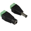 DC BUCHSE + DC STECKER SCHRAUBSTECKER 2X SET